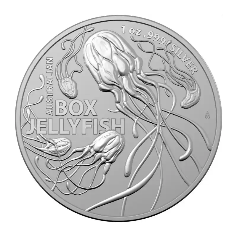 RAM Box Jellyfish 1 troy ounce zilveren munt 2023 - Goudverzekerd Kup teraz