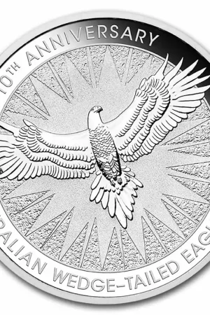 Wedge-Tailed Eagle 1 troy ounce zilveren munt 2024 - Goudverzekerd Oryginalny
