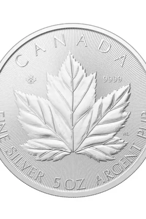 Grand Maple Leaf 5 troy ounce zilveren munt 2026 - Goudverzekerd Nowość