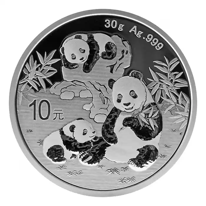 Panda 30 gram zilveren munt 2025 - Goudverzekerd Oferta limitowana