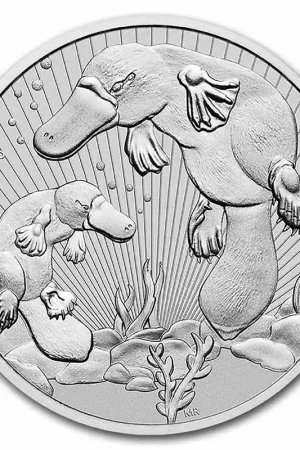 Australian Platypus Piedfort 10 troy ounce zilveren munt 2021 - Goudverzekerd Oferta limitowana