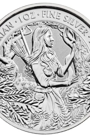Myths and Legends #2: Maid Marian 1 troy ounce zilveren munt 2021 - Goudverzekerd Premium
