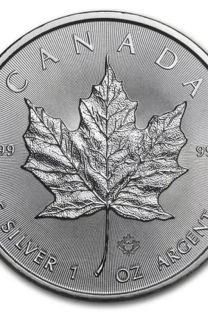 Maple Leaf 1 troy ounce zilveren munt 2023 - Goudverzekerd Promocja