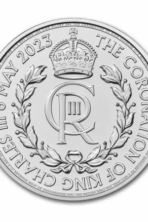Szybka dostawa Coronation Charles III 1 troy ounce zilveren munt 2023 - Goudverzekerd