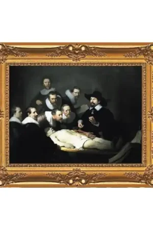 Anatomy Lesson Rembrandt zilveren Proof munt 20 gram - Goudverzekerd Nowość