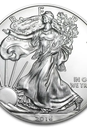 American Eagle 1 troy ounce zilveren munt 2016 - Goudverzekerd Nowość