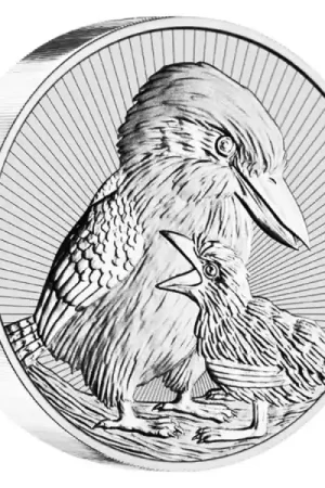 Darmowa dostawa Australian Kookaburra Piedfort 10 troy ounce zilveren munt 2020 - Goudverzekerd