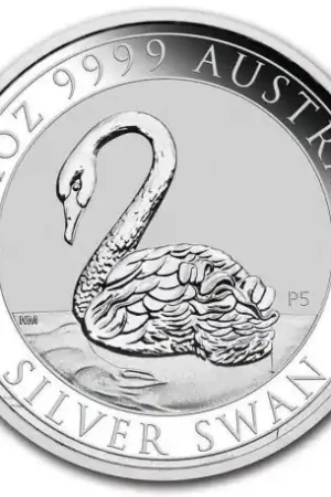 Bezpieczna płatność Australian Swan 1 troy ounce zilveren munt 2021 - Goudverzekerd