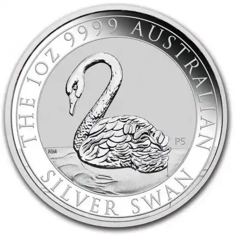 Bezpieczna płatność Australian Swan 1 troy ounce zilveren munt 2021 - Goudverzekerd