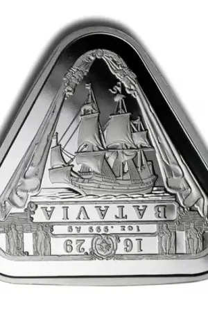 Wyprzedaż Batavia Triangular 1 troy ounce zilveren munt 2019 - Goudverzekerd