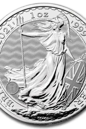 Britannia 1 troy ounce zilveren munt 2021 - Goudverzekerd Oferta limitowana