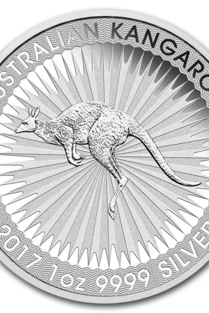 Kangaroo 1 troy ounce zilveren munt 2017 - Goudverzekerd Promocja