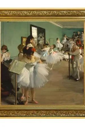 Tylko dziś Edgar Degas Dance Class 1 troy ounce zilveren munt 2021 - Goudverzekerd