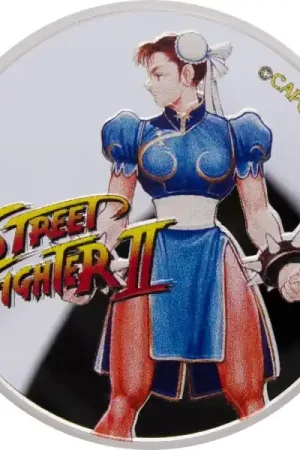 Fiji Street Fighter CHUN LI - 30th Anniversary 1 troy ounce zilveren munt 2021 - Goudverzekerd Bezpieczna płatność
