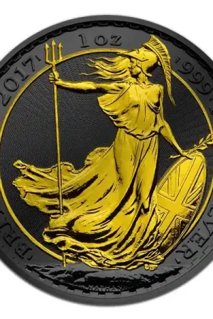Zwrot pieniędzy Britannia Ruthenium 1 troy ounce zilveren munt 2017 - Goudverzekerd