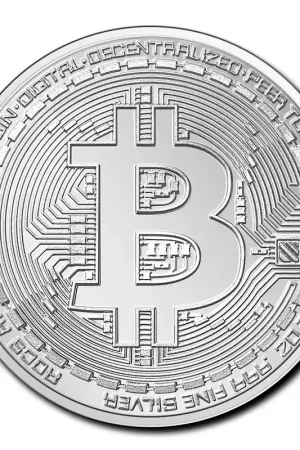 Chad Crypto Series Bitcoin 1 troy ounce zilveren munt 2020 kopen Tylko dziś