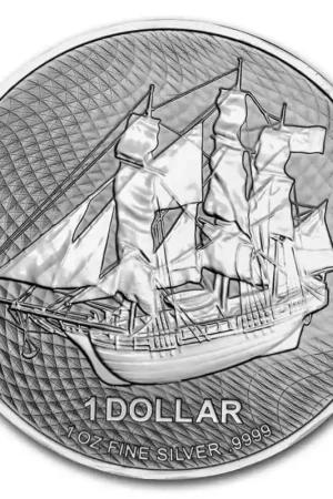 Najlepsza cena Cook Island Bounty 1 troy ounce zilveren munt 2021 - Goudverzekerd