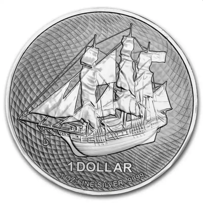 Najlepsza cena Cook Island Bounty 1 troy ounce zilveren munt 2021 - Goudverzekerd