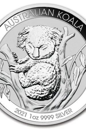 Koala 1 troy ounce zilveren munt 2021 - Goudverzekerd Premium