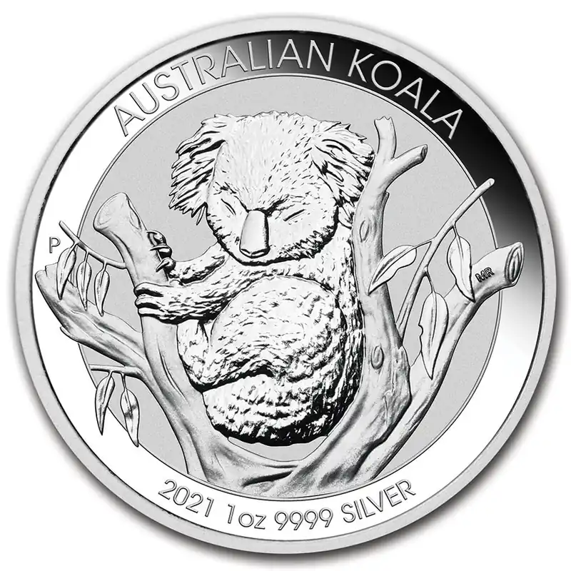 Koala 1 troy ounce zilveren munt 2021 - Goudverzekerd Premium