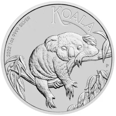 Nowość Koala 1 troy ounce zilveren munt 2022 - Goudverzekerd