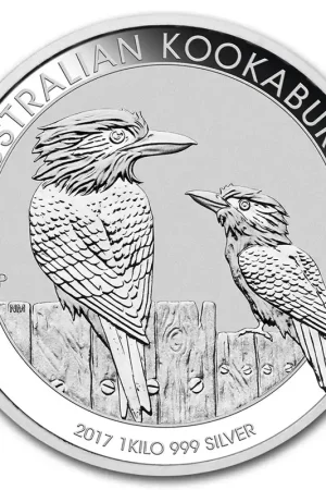 Kookaburra 1 kilo zilveren munt 2017 - Goudverzekerd Rabat