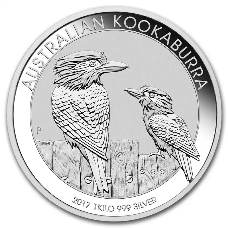 Kookaburra 1 kilo zilveren munt 2017 - Goudverzekerd Rabat