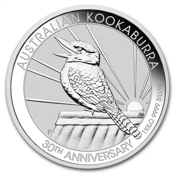 Kookaburra 1 kilo zilveren munt 2020 - Goudverzekerd Niska cena