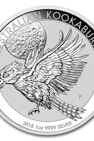 Kookaburra 1 troy ounce zilveren munt 2018 - Goudverzekerd Autentyczny