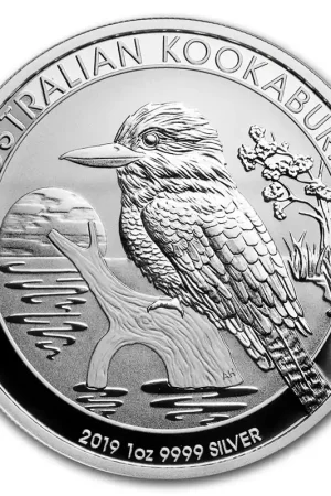 Najlepsza cena Kookaburra 1 troy ounce zilveren munt 2019 - Goudverzekerd