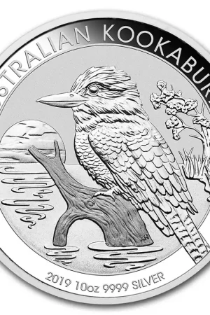 Autentyczny Kookaburra 10 troy ounce zilveren munt 2019 - Goudverzekerd