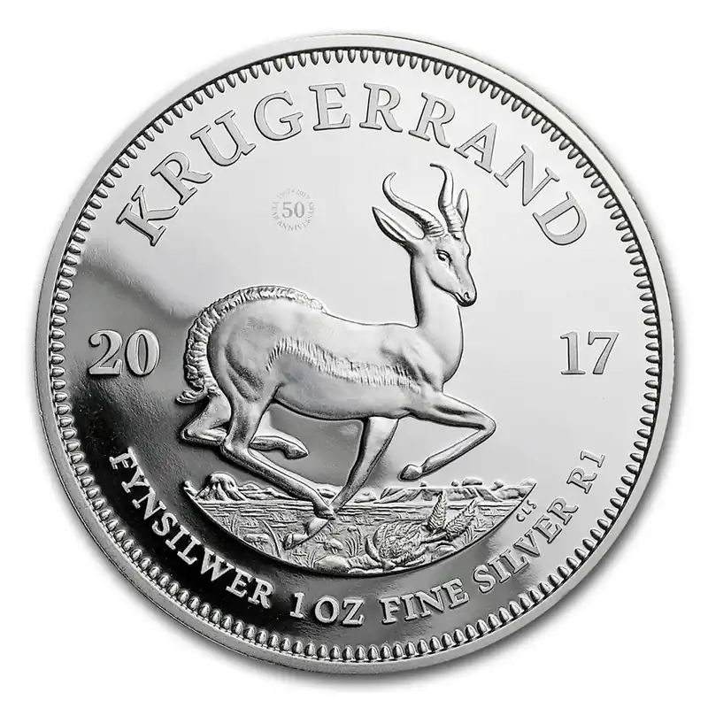 Ostatnia szansa Krugerrand 1 troy ounce zilveren munt 2017 - Goudverzekerd