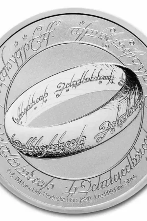 Lord Of The Rings #4: The One Ring 20th Anniversary 1 troy ounce zilveren munt 2021 kopen Tylko dziś