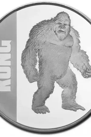 Nowość Niue Kong 1 troy ounce zilveren munt 2021 - Goudverzekerd