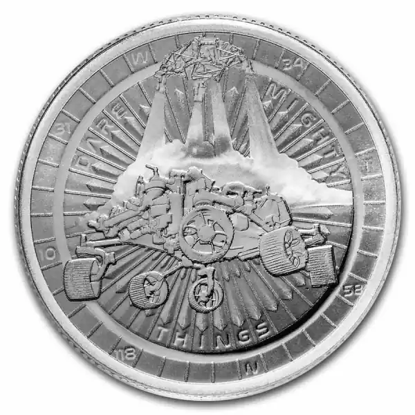 Niue Mars Landing Perserverance Rover 1 troy ounce zilveren munt 2021 kopen Oferta