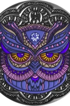 Niue Owl Mandala Swarovski 2 troy ounce zilveren munt 2020 - Goudverzekerd Zamów teraz