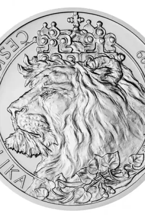Oryginalny Niue Czech Lion 1 troy ounce zilveren munt 2021 kopen