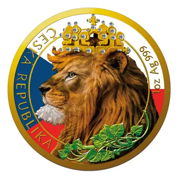 Oferta Niue Czech Lion 1 troy ounce zilveren munt 2021 - Goudverzekerd