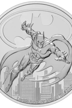 Oferta limitowana Niue DC Comics Justice League: Batman 1 troy ounce zilveren munt 2021 - Goudverzekerd