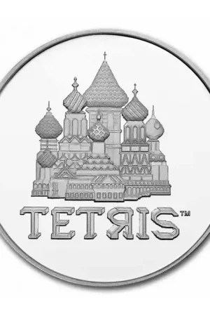 Kup teraz Niue Tetris St Basil's Cathedral 1 troy ounce zilveren munt 2021 - Goudverzekerd