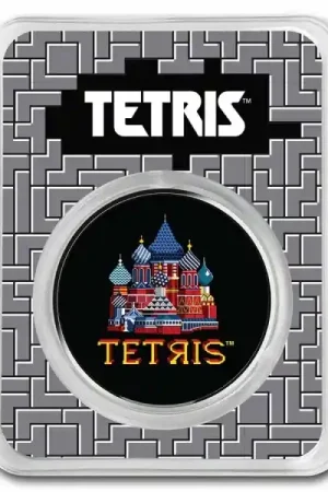 Niue Tetris St Basil's Cathedral Color 1 troy ounce zilveren munt 2021 - Goudverzekerd Oryginalny