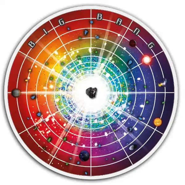 Niue Universe Big Bang 2 troy ounce zilveren munt 2019 - Goudverzekerd Wysoka jakość