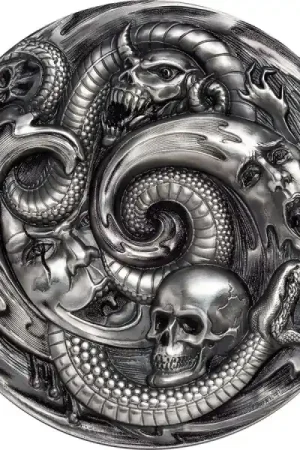 Pandora's Box Palau 3 troy ounce zilveren munt 2019 - Goudverzekerd Nowość