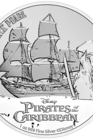 Pirates of the Caribbean #1 The Black Pearl 1 troy ounce zilveren munt 2021 kopen Tylko dziś