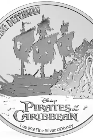 Tani Pirates of the Caribbean #2 The Flying Dutchman 1 troy ounce zilveren munt 2021 kopen
