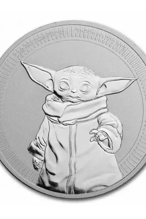 Oferta limitowana Niue Star Wars Baby Yoda 1 troy ounce zilveren munt 2021 kopen