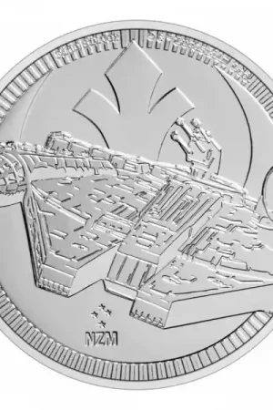 Darmowa dostawa Niue Star Wars Millenium Falcon munt 2021 - Goudverzekerd
