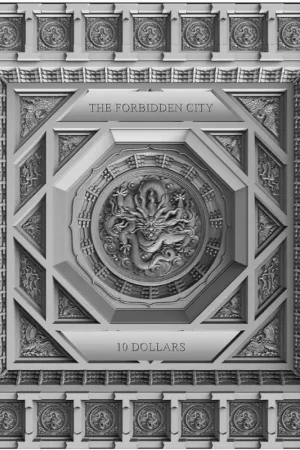 Wyprzedaż Samoa Forbidden City Caisson Ceiling 100 gram zilveren munt 2020 - Goudverzekerd