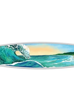 Oferta limitowana Surfboard Shaped Coin 2 troy ounce zilveren munt 2020 - Goudverzekerd