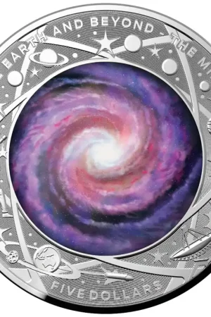 Ostatnia szansa The Milky Way - Earth & Beyond 1 troy ounce zilveren munt 2021 - Goudverzekerd